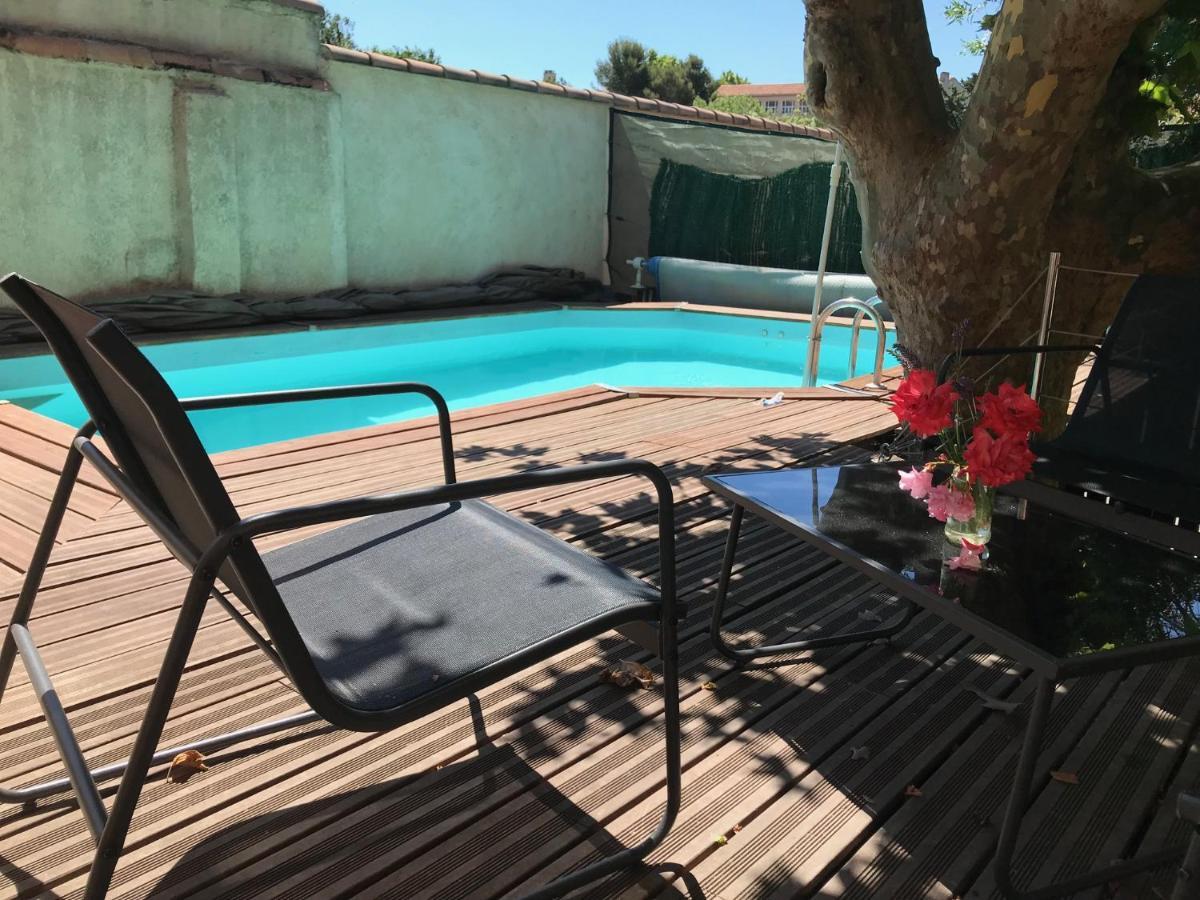 Chambre Climatisee Avec Sdb Privee Dans Une Villa Avec Piscine Ouverte D'Avril A Mi Octobre Marseille Exteriér fotografie